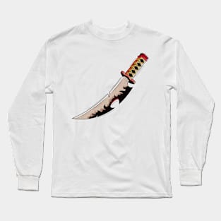 The great Japanese Knife 2 - Yabisan - Vector Style Long Sleeve T-Shirt